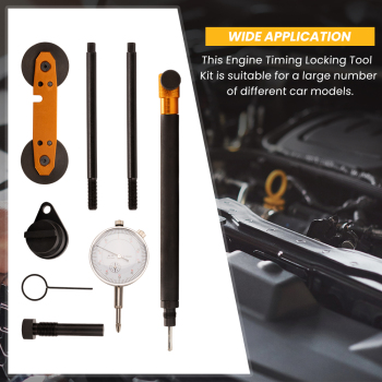 8PCS Kit de blocage de la distribution du moteur pour VAG 1.2/1.4/1.6 TSi TFSi FSI compatible pour VW AUDI