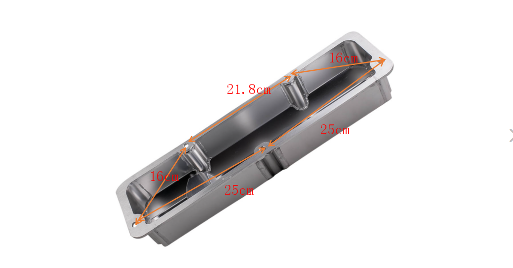 Compatible for Ford FE 1958- 1976, 332, 352, 390-428, Engines Tall Aluminum Valve Covers