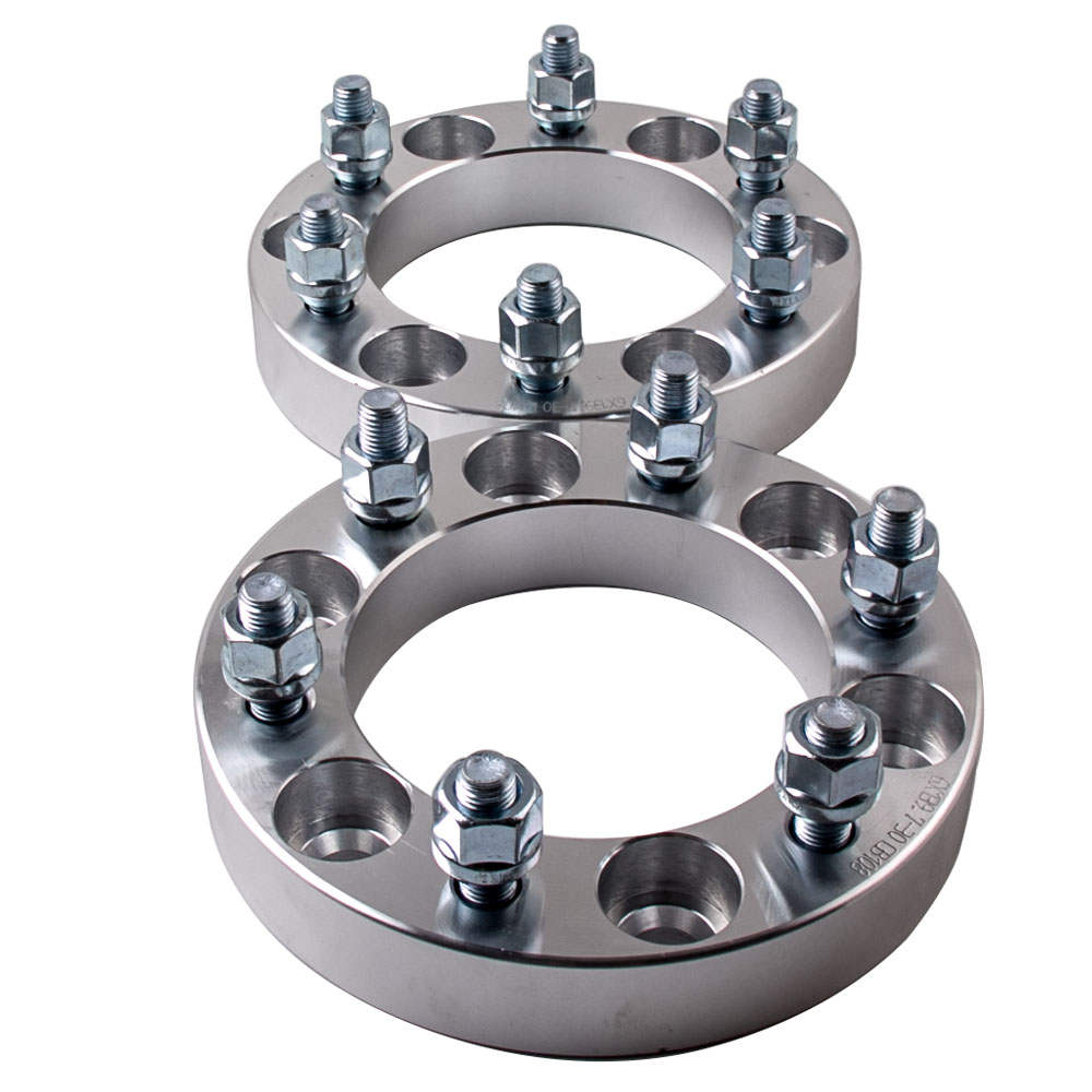 4 Wheel Spacers Adapters 5×4.5 To 6×135 2 Thick 14×2 Studs 5 Lug