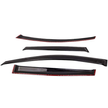 4pcs Weather Window Visors compatible for Holden Captiva 2006-2010-2019 Weather Strip New