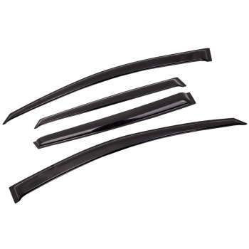 4pcs Weather Window Visors compatible for Holden Captiva 2006-2010-2019 Weather Strip New