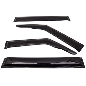 ABC Weathershields Window Visor compatible for Nissan Patrol GQ Y60 1988-97 W/Auto mirror