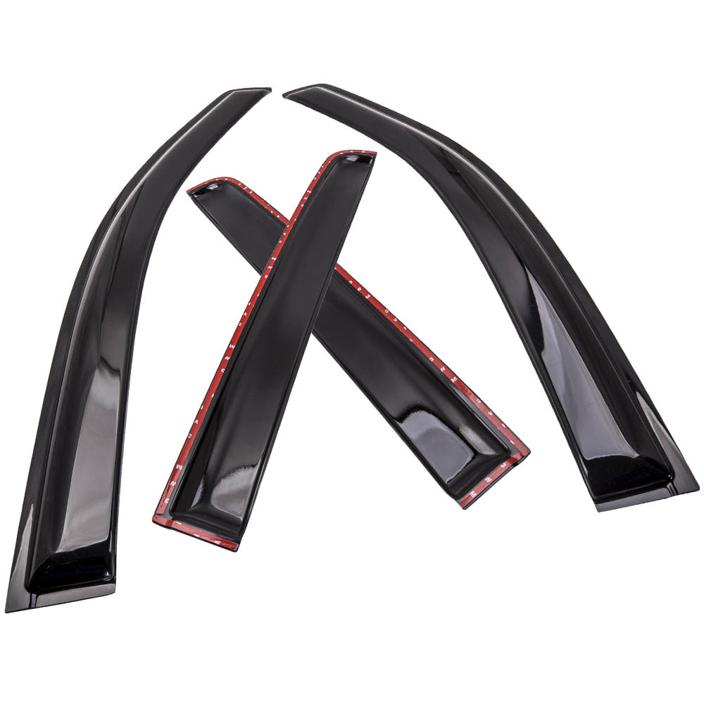 4pc Weathershield Weather Shield Visor compatible for Toyota Hilux Double Cab 2005-2014 New