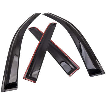 4pc Weathershield Weather Shield Visor compatible for Toyota Hilux Double Cab 2005-2014 New