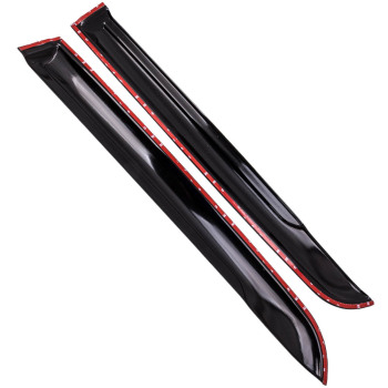 Compatible for TOYOTA HILUX SR5 2015 2016 2017 2018 2019- 4pcs Weather shield Window Visors