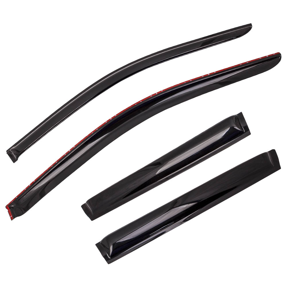 4xWeathershields Weather Shield compatible for Ford Territory 2005-2020 Window Visor Guards-image-YM-TER0419