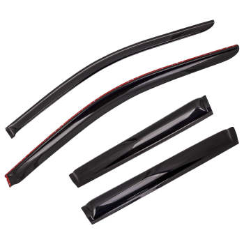 4pcs Sun Visor Vent Weathershields compatible for Ford Territory 2004-2018 2008 2012 2015