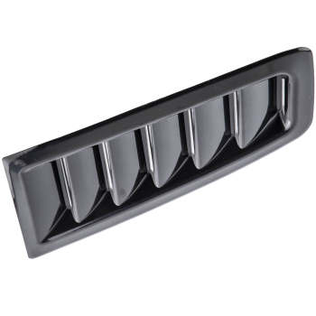 Plastic Bonnet Vents Air Vent Matte Black compatible for Ford Focus MK2 RS Style ABS