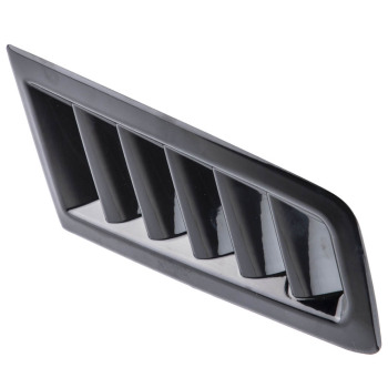 Plastic Bonnet Vents Air Vent Matte Black compatible for Ford Focus MK2 RS Style ABS