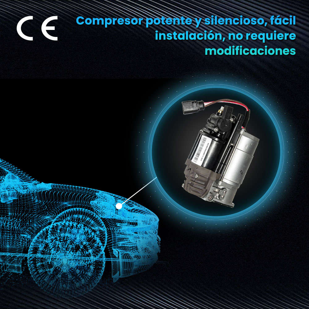 Compresor Suspensión Neumática compatible para Audi A6 S6 C7 4G2 4G5 2011-2018