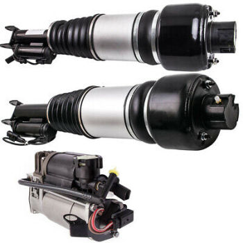 Compatibile per Mercedes Classe E W211 Ammortizzatori anteriori con sospensioni pneumatiche + compressore daria