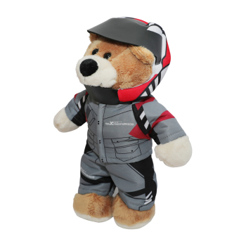 Maxpeedingrods cute bear Racer lovely bear plush doll