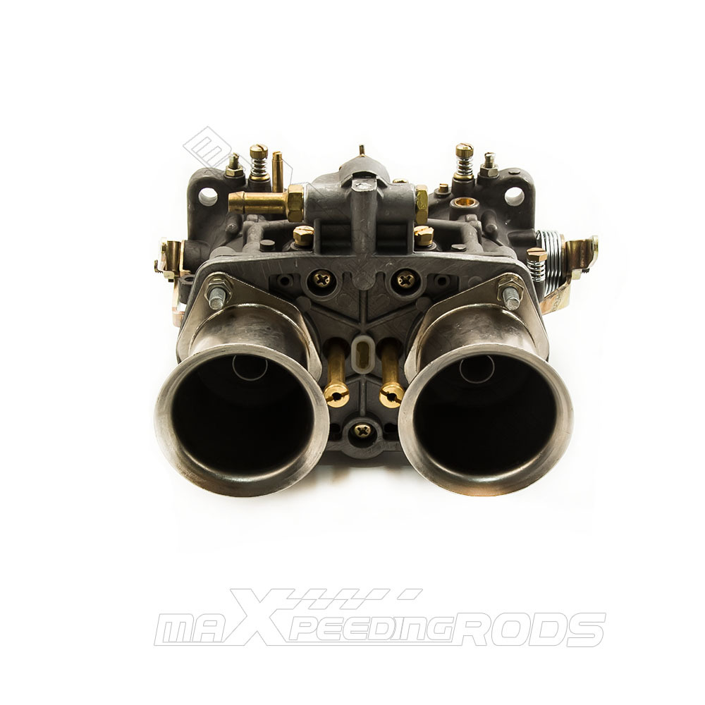44 IDF 2 BBL 44mm Carburador Compatible para VW Beetle Transporter Jaguar w / Air Horn