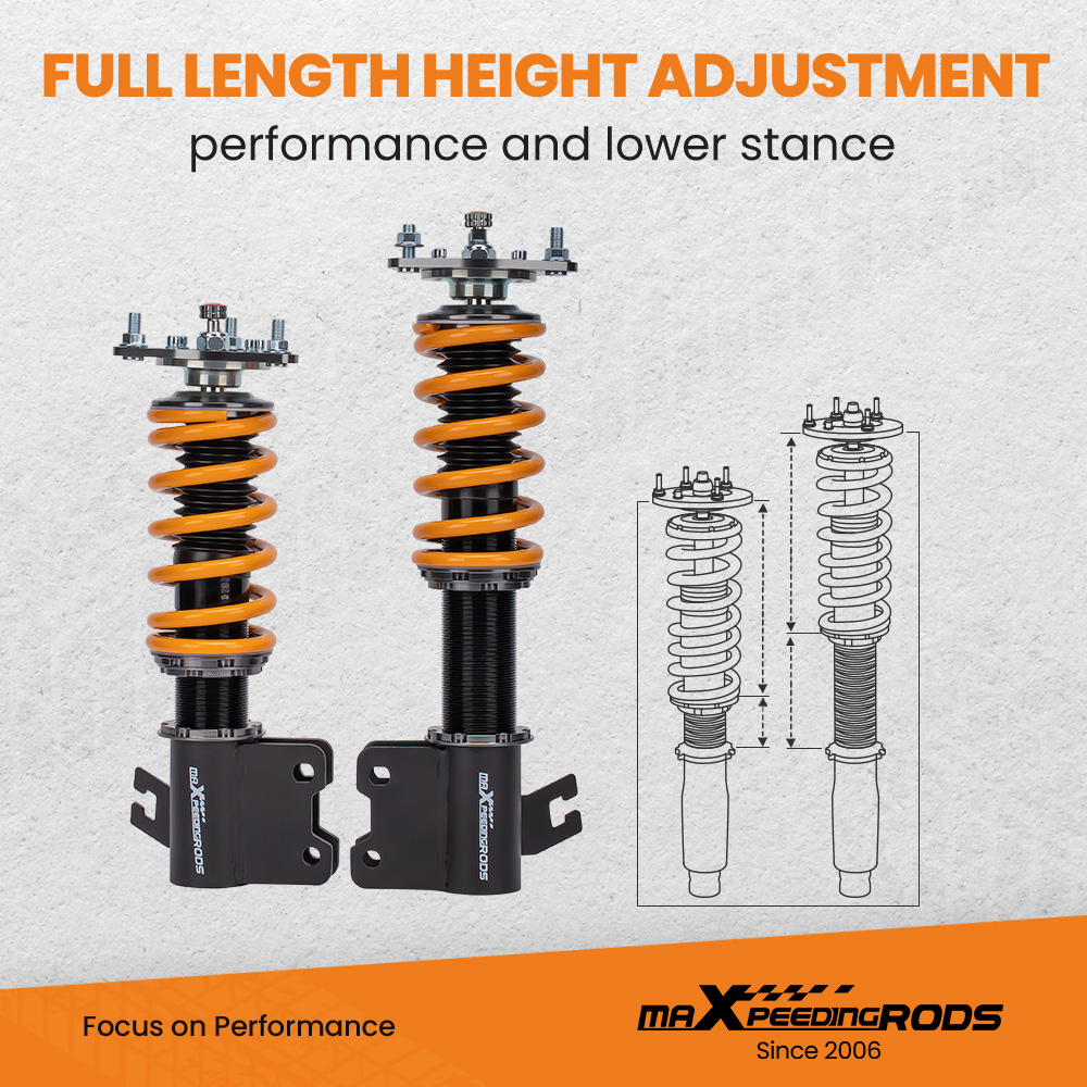 maxim スプリング MaXpeedingrods COT6 Coilovers Suspension compatible for