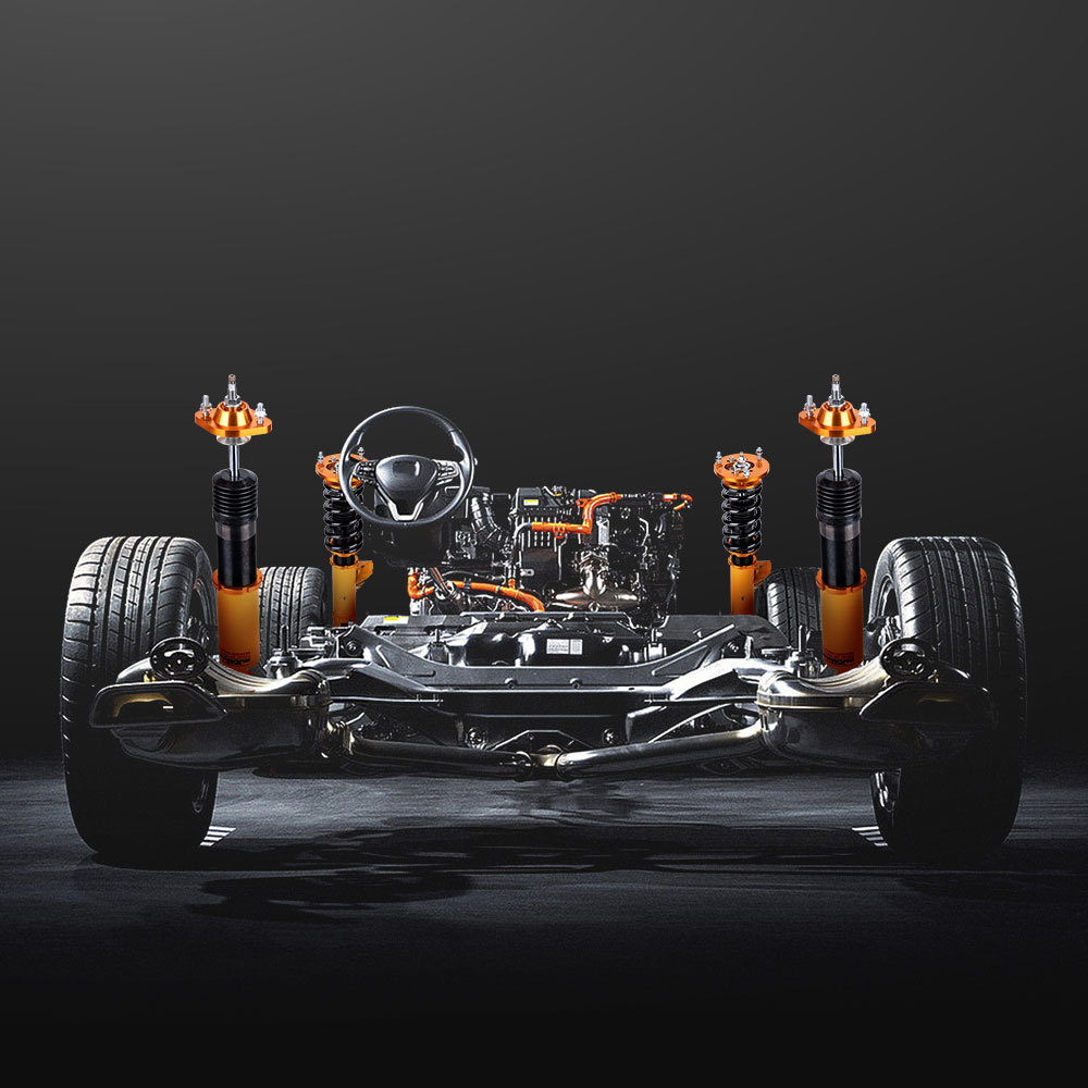 Combines Filetes Damper Adjustable Coilover compatible pour BMW 3-Series E36 Amortisseurs