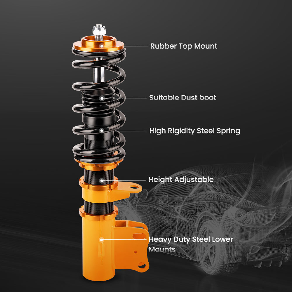 Coilover Struts Compatible for Holden Commodore VY VT VZ VX Sedan Wagon Adjustable height	 lowering kit