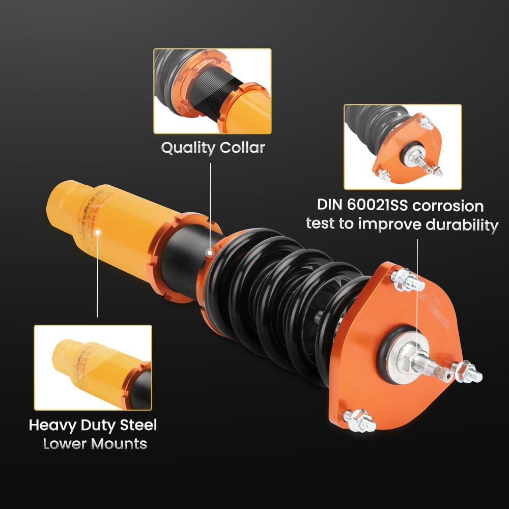 Coilovers compatible for Infiniti G37x 08-13 AWD Suspension Kit Adjustable Damping Height lowering kit