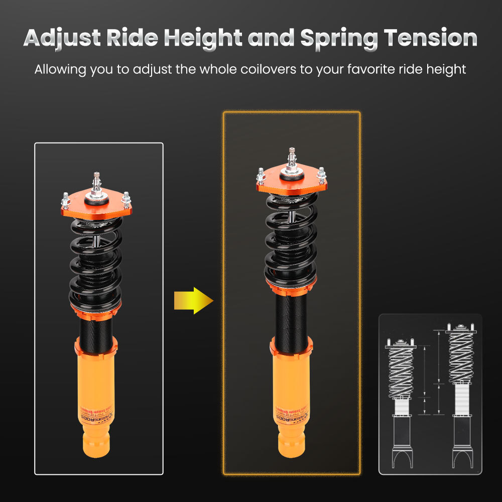 Coilovers compatible for Infiniti G37x 08-13 AWD Suspension Kit Adjustable Damping Height lowering kit