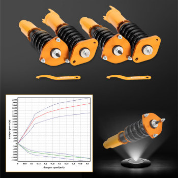 Coilovers Kits compatible for Infiniti M35x M45x 06-10 G35x G37x 2003-2013 AWD Struts Gold lowering kit
