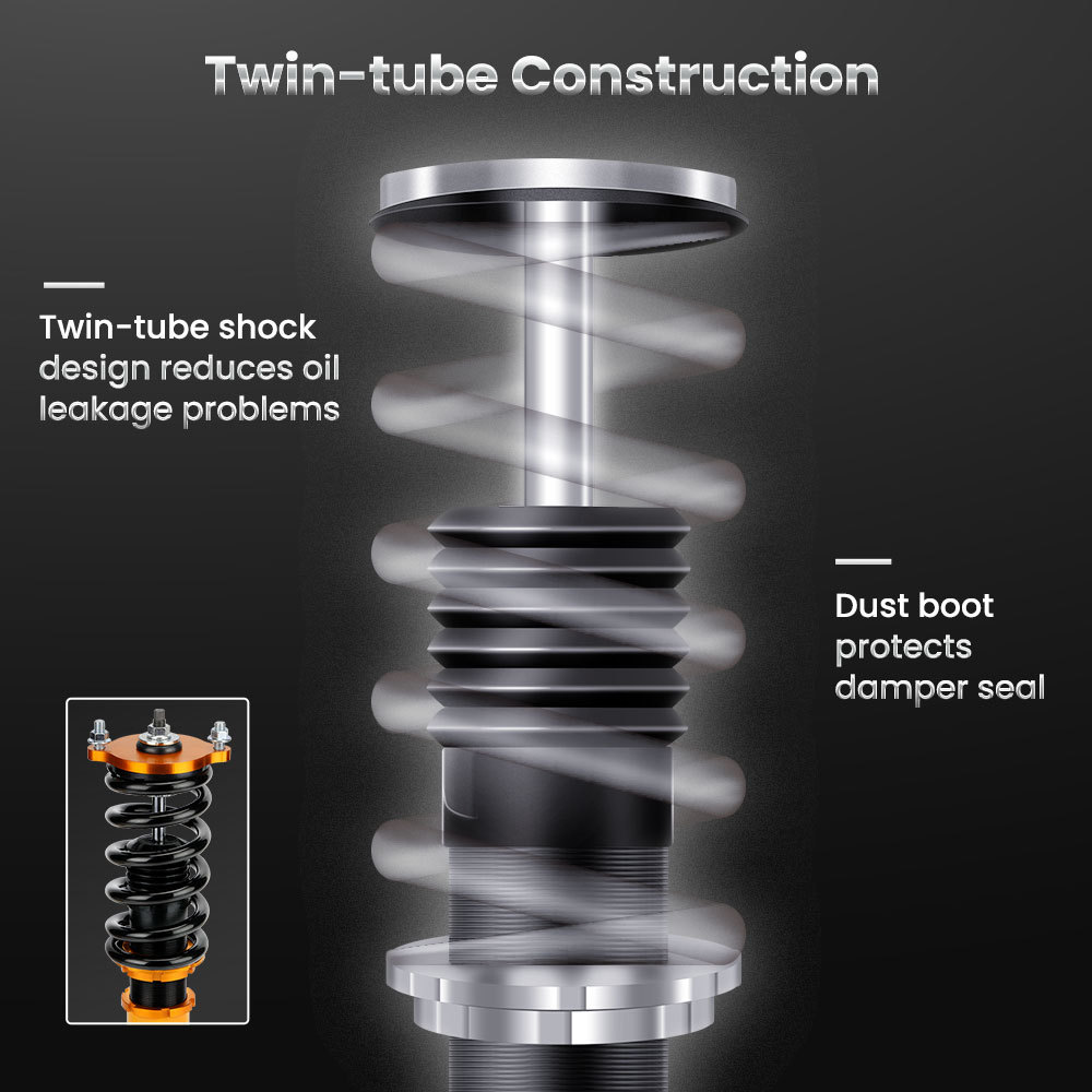 Coilovers Kits Suspension Kits compatible for Subaru Legacy 2000-2004 BE sedan onlylowering kit