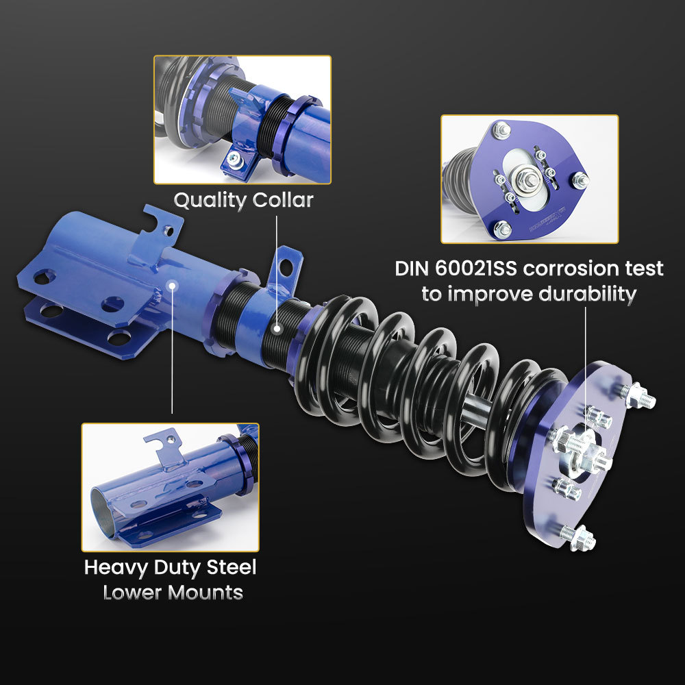 Coilovers Suspension Kits compatible for Toyota Camry 07-11 XV40 Adj. Height Coil Shocks lowering kit