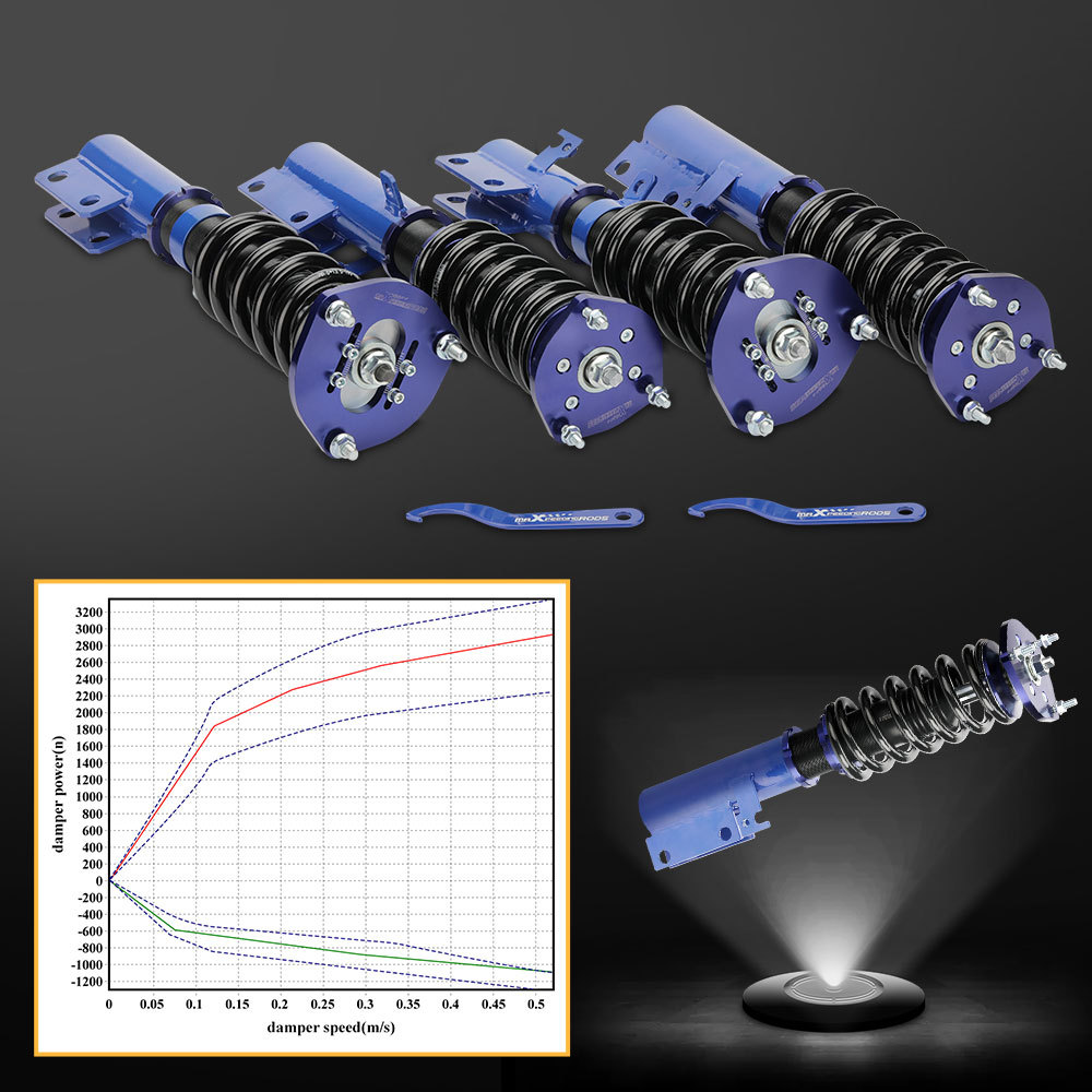 Coilovers Suspension Kits compatible for Toyota Camry 07-11 XV40 Adj. Height Coil Shocks lowering kit