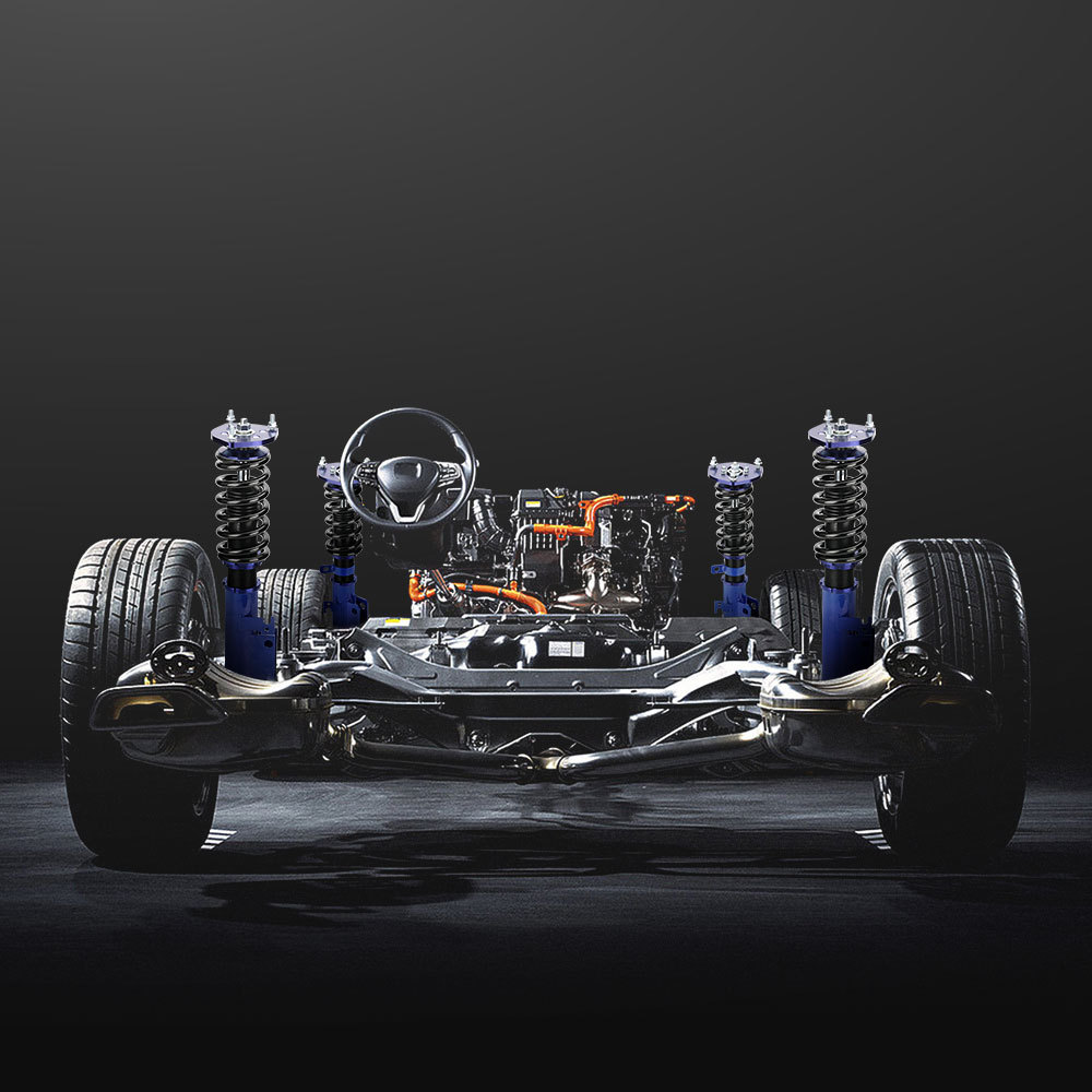 Coilovers Suspension Kits compatible for Toyota Camry 07-11 XV40 Adj. Height Coil Shocks lowering kit