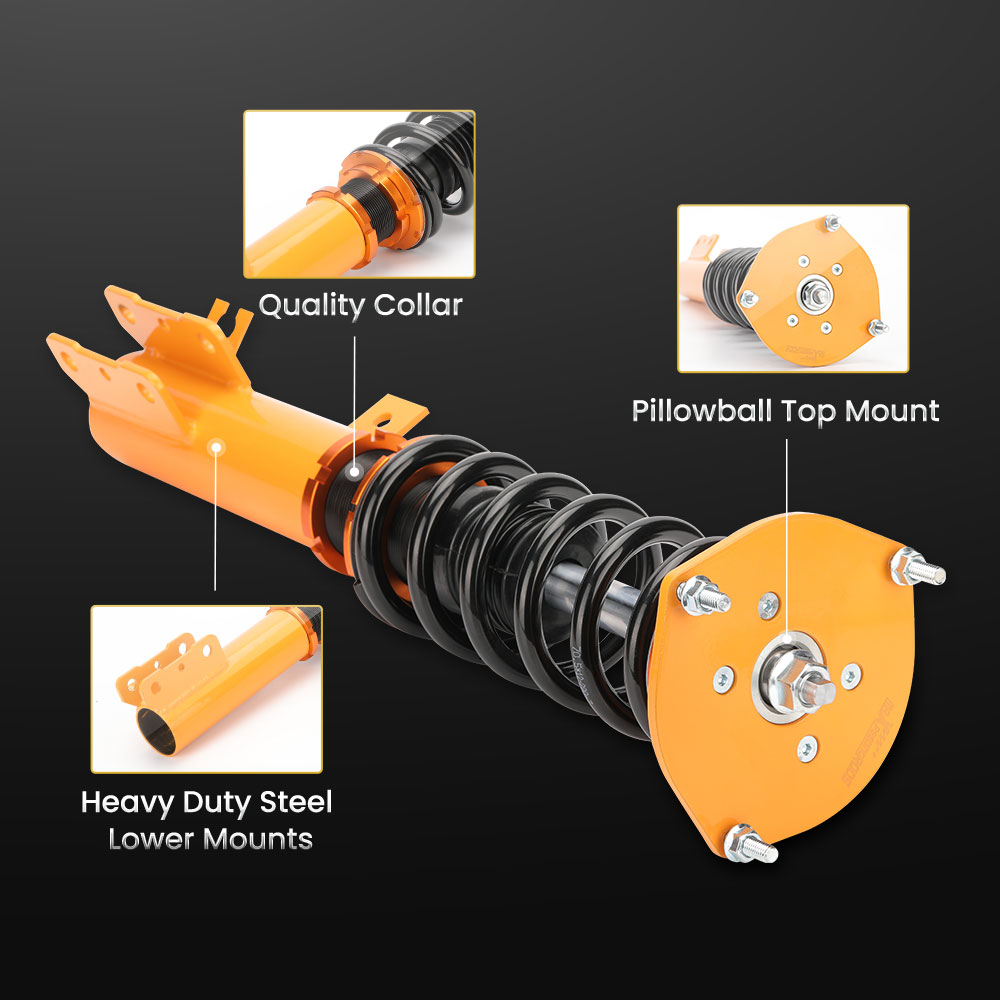 ShockStop 汎用マウント M1 Front Coil Over Shocks | Ride Height Adjust | Can-Am