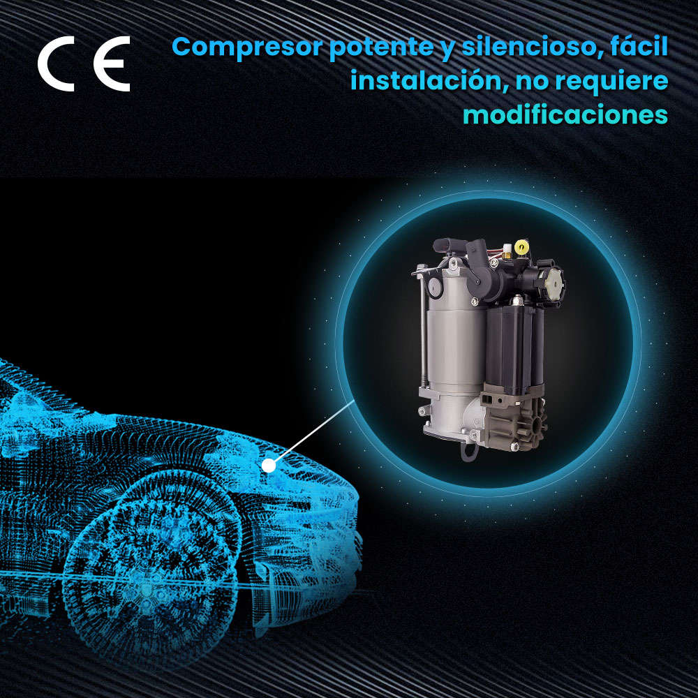 Compresor de Suspensión de Aire Bomba compatible para Mercedes-benz Clase S W220 2203200304