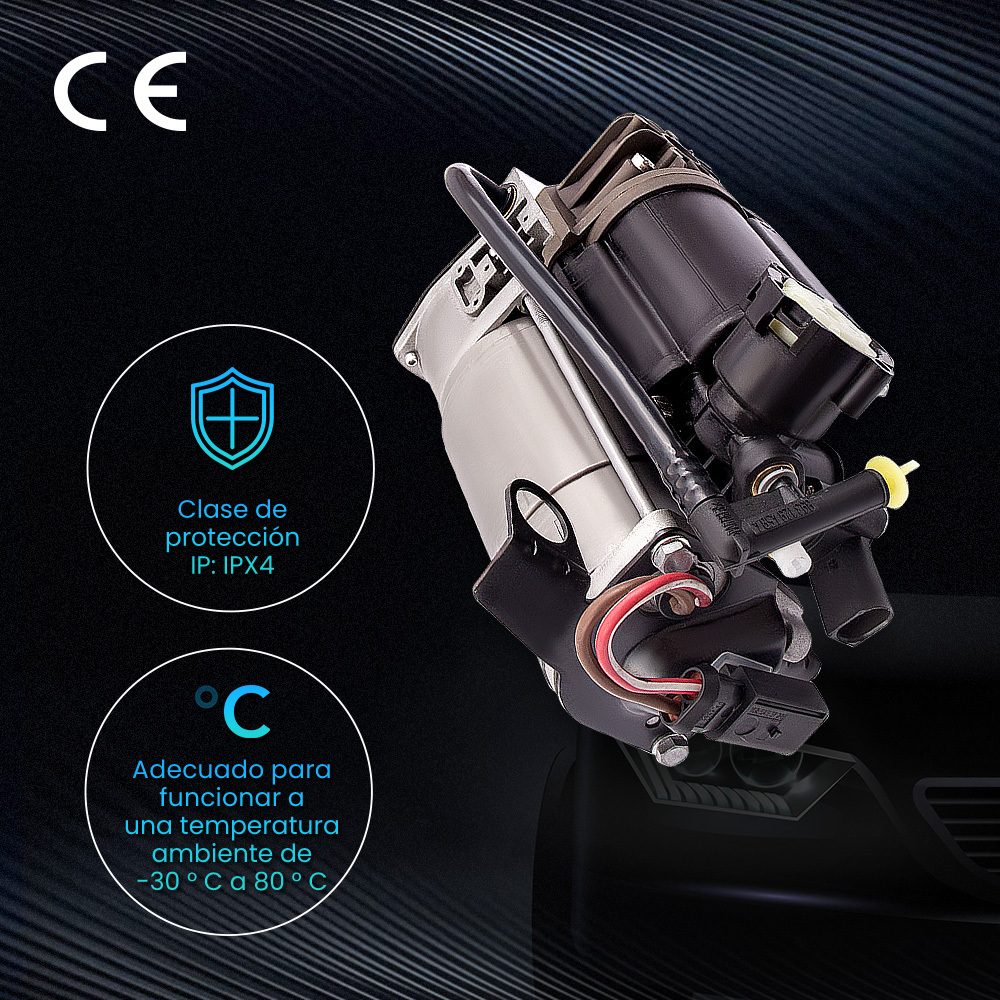 Compresor de Suspensión de Aire Bomba compatible para Mercedes-benz Clase S W220 2203200304