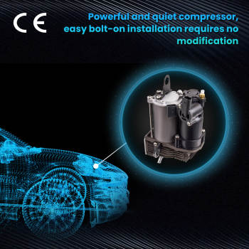  Air Suspension Compressor Pump compatible for Mercedes-Benz W251 V251 R Class 4-Corner
