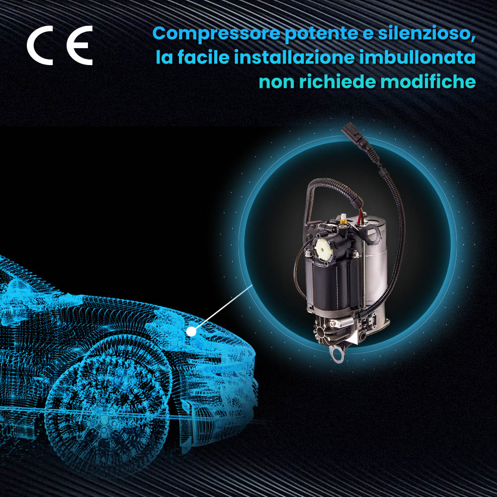 4E0616007C compatibile per Audi A8 D3 4E 10-12 Cilindro Benzina Diesel Airmatic Compressore