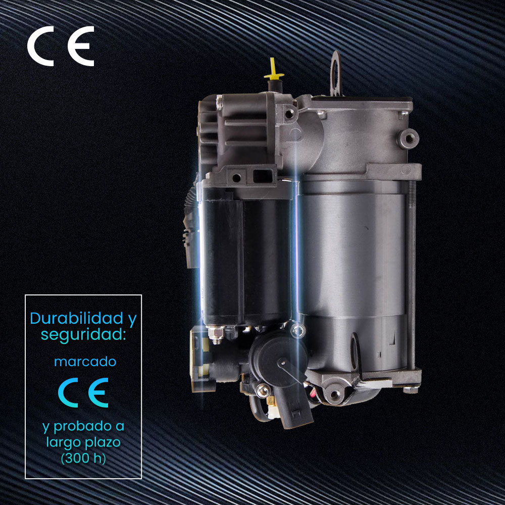 Compresor de Aire Suspensión Neumática+Relé Compatible para Audi A6 C5,4B Allroad 4Z7616007