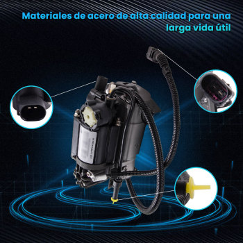 Compresor de Aire Suspensión Neumática+Relé Compatible para Audi A6 C5,4B Allroad 4Z7616007