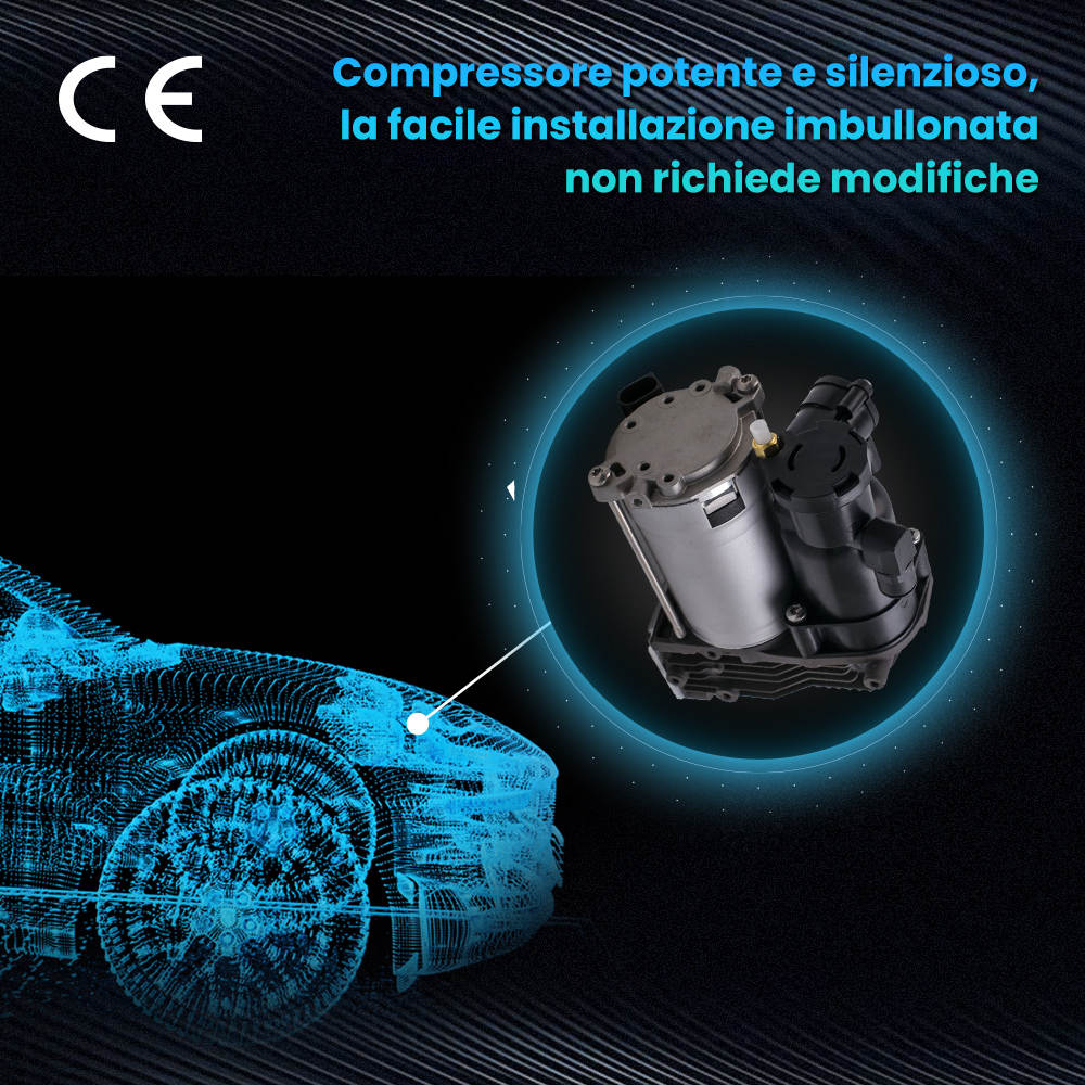 Compressore Aria compatibile per Land Rover Range compatibile per Rover SPORT 05-13 Pompa LR045251