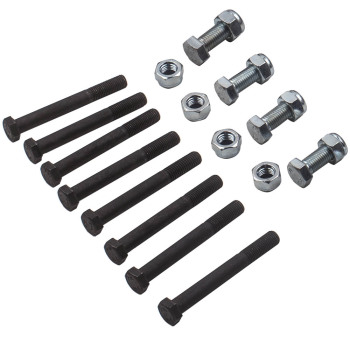 Pair Upper Lower Rear Control Trailing Arms compatible for A Body compatible for Chevelle Cutlass