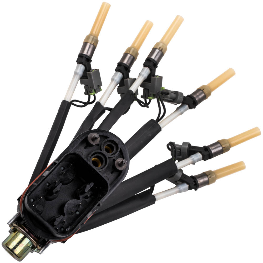 Fuel Injector Assembly Compatible con compatible para Chevrolet Blazer V6 4.3L 96-05 Compatible para GMC K1500 V6 4.3L 96-98