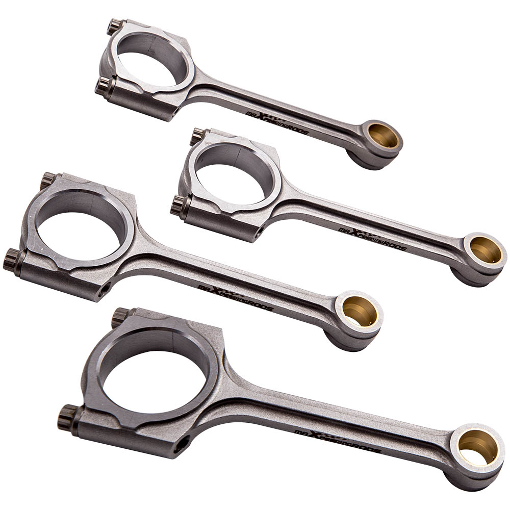 forged x-beam connecting rods+bolts compatible for honda gk5 l15b l15b2 for jazz 142.5mm