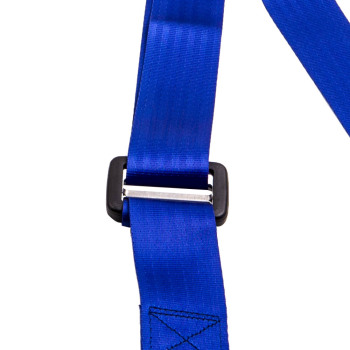 2 Packs Universal 4 Point 2" Safety Harness Racing compatible for Seat Belt Mounting Blue
