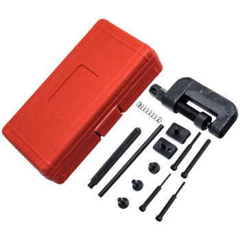 13pcs Coffret Dérive Chaîne vélo, moto, quad. Pour démonter, raccourcir chaine