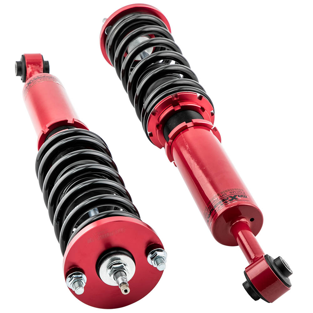 Coilover Amortiguador Delantero Trasero Ajustable compatible para Honda Accord 2003-2007