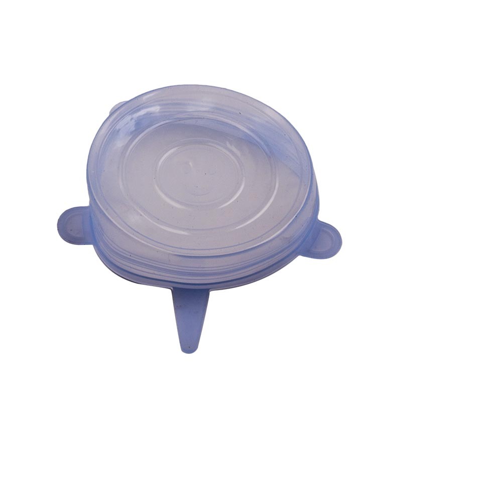 6pcs Safe Food Grade Silicone Insta Lids Suction Lid-bowl Cover Stretch Lids
