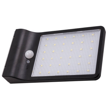 36 LED New Solar Wall Lamp  Motion Sensor Outdoor Garden Street Security Light