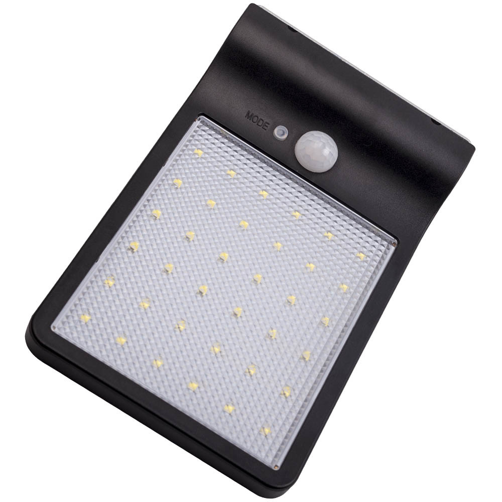 36 LED New Solar Wall Lamp  Motion Sensor Outdoor Garden Street Security Light