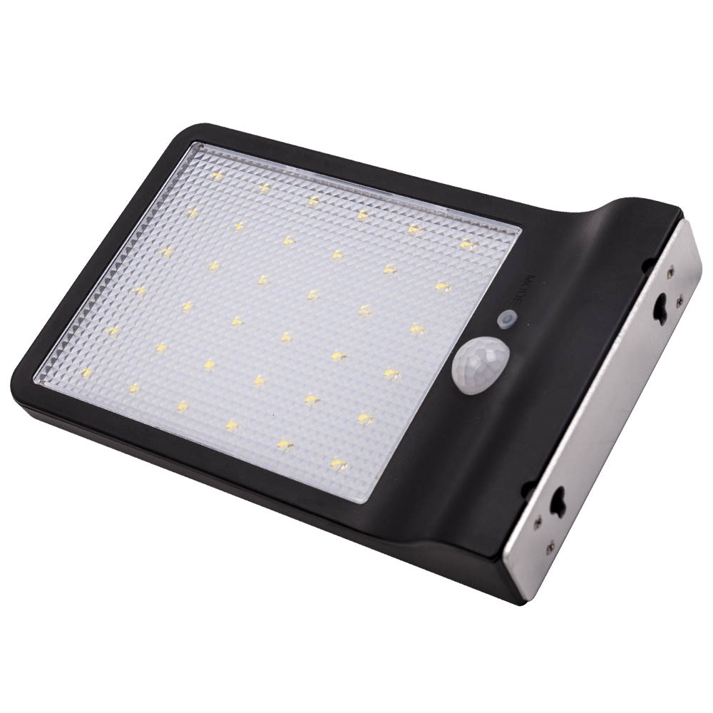 36 LED New Solar Wall Lamp  Motion Sensor Outdoor Garden Street Security Light