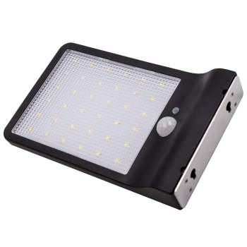 36 LED New Solar Wall Lamp  Motion Sensor Outdoor Garden Street Security Light