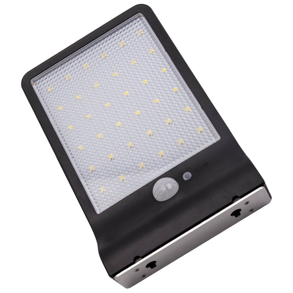 36 LED New Solar Wall Lamp  Motion Sensor Outdoor Garden Street Security Light
