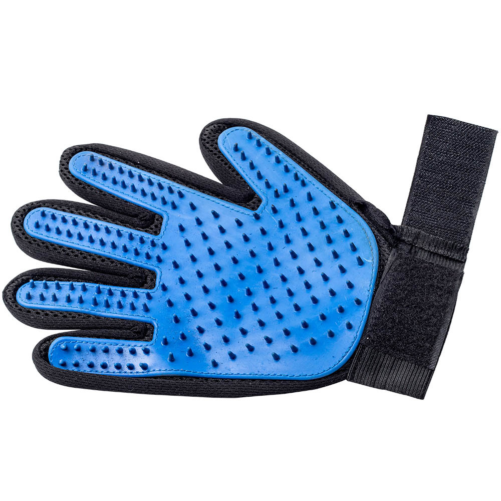 Pair Pet Grooming Glove Brush Dog compatible for Cat Dirt Hair Remover Mitt Massage Deshedding