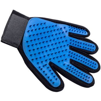 Pair Pet Grooming Glove Brush Dog compatible for Cat Dirt Hair Remover Mitt Massage Deshedding