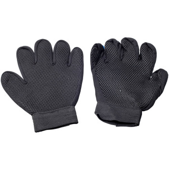 Pair Pet Grooming Glove Brush Dog compatible for Cat Dirt Hair Remover Mitt Massage Deshedding